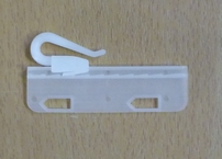 Insteekhaak kunststof verstelbaar/naaibaar 5.5cm (± 100 stuks)
